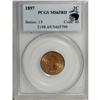 Image 1 : 1897 1C MS65 Red PCGS. Eagle Eye Photo Seal. Populatio