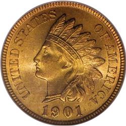 1901 1C MS66 Red PCGS. Date and type collectors alike