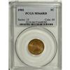 Image 3 : 1901 1C MS66 Red PCGS. Date and type collectors alike