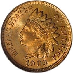 1903 1C MS67 S Red NGC. Booming luster and a penetrat