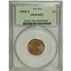 Image 1 : 1908-S 1C MS64 Red PCGS. The 1908-S and 1909-S are gro