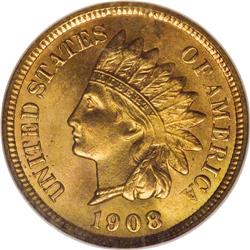 1908-S 1C MS66 Red NGC. An outstanding example of this