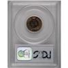 Image 4 : 1865 1C PR64 Red Cameo PCGS. Plain 5. The brick-red ce
