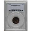 Image 1 : 1866 1C PR64 Red and Brown PCGS. Cherry-red, ruby, and