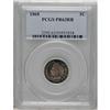 Image 1 : 1868 1C PR63 Red and Brown PCGS. Beautifully toned wit