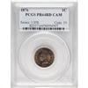 Image 1 : 1876 1C PR64 Cameo PCGS. Fully struck with lovely lila