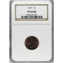 1879 1C PR65 Red and Brown NGC. Most of the mint red s
