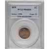 Image 1 : 1879 1C PR66 Red PCGS. A magnificent champagne-tan Pre