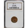 Image 1 : 1883 1C PR66 Red and Brown NGC. An unusually large num