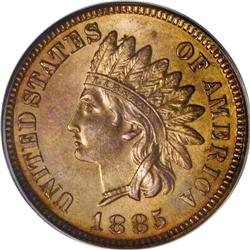 1885 1C PR66 Red PCGS. Although the 1885 Indian Head c