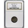 Image 1 : 1886 1C Type Two PR66 Brown NGC. Fully struck with dee