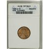 Image 1 : 1909-S VDB 1C --Cleaned--ANACS. AU58 Details. The brigh