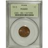 Image 1 : 1913 1C MS66 Red PCGS. A razor-sharp and virtually uni