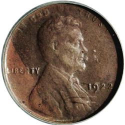 1922 No D 1C Strong Reverse MS61 Brown SEGS (AU58 Corr