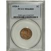 Image 1 : 1928-S 1C MS64 Red PCGS. A flashy, brassy yellow-gold