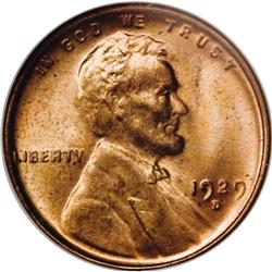 1929-D 1C MS66 Red NGC. As with many mintmarked Lincol