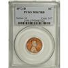Image 1 : 1972-D 1C MS67 Red PCGS. The design elements are crisp