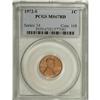 Image 1 : 1972-S 1C MS67 Red PCGS. The deep red-gold toning and