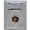 Image 1 : 1953 1C PR65 Red Deep Cameo PCGS. A highly mirrored Ge