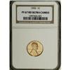 Image 3 : 1953 1C PR67 Red Ultra Cameo NGC. Fantastic field-moti