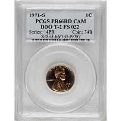 1971-S 1C Doubled Die Obverse, Type Two, PR66 Cameo PC