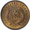Image 2 : 1864 2C Small Motto MS64 Red and Brown PCGS. Issued fo