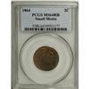 Image 3 : 1864 2C Small Motto MS64 Red and Brown PCGS. Issued fo