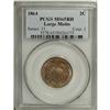 Image 1 : 1864 2C Large Motto MS65 Red PCGS. The blushes of fire