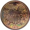 Image 1 : 1873 2C Closed 3 PR66 Red and Brown NGC. Walter Breen
