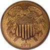 Image 1 : 1873 2C Closed 3 PR65 Red NGC. All 1873 two cent piece