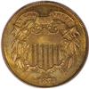 Image 1 : 1873 2C Open 3 PR65 Red and Brown PCGS. The Open 3 res