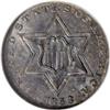 Image 1 : 1858 3CS MS65 NGC. The obverse of this softly lustrous