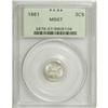 Image 3 : 1861 3CS MS67 PCGS. The present sale has two Superb Mi