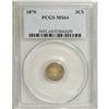 Image 1 : 1870 3CS MS64 PCGS. Three thousand (3,000) circulation