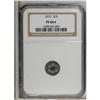 Image 3 : 1872 3CS PR66 S NGC. Deep sky-blue, canary-gold, and