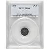 Image 1 : 1873 3CS PR64 PCGS. The obverse of this minimally flaw