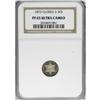 Image 3 : 1873 3CS PR65 Ultra Cameo NGC. Closed 3. Crisply struc