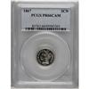 Image 3 : 1867 3CN PR66 Cameo PCGS. This is a shimmering beauty