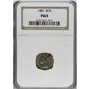 Image 1 : 1881 3CN PR65 NGC. A beautifully toned example of this