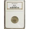 Image 3 : 1867 5C Rays MS65 NGC. This is a wonderful Gem with fr