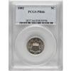 Image 1 : 1882 5C PR66 PCGS. Glints of gold and green grace the