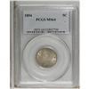 Image 1 : 1894 5C MS64 PCGS. Crisply struck except for flatness