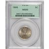 Image 1 : 1906 5C MS65 PCGS. Lustrous surfaces display an occasi