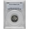 Image 1 : 1893 5C PR66 Cameo PCGS. Fully brilliant with jet-blac
