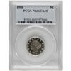 Image 1 : 1906 5C PR66 Cameo PCGS. Fully struck with broad, squa