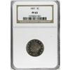 Image 1 : 1891 5C PR65 NGC. This is a sharply detailed proof wit