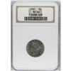 Image 1 : 1901 5C PR65 NGC. The design features are flawlessly e
