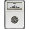 Image 3 : 1884 5C PR67 S NGC. A sharply detailed Superb proof w