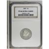 Image 4 : 1885 5C PR66 Ultra Cameo NGC. This piece is the only U