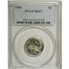 Image 3 : 1915 5C MS67 PCGS. Dazzling luster erupts from impecca